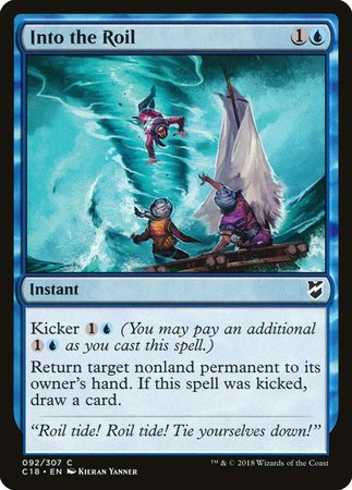Into the Roil [Commander 2018] | Dumpster Cat Games