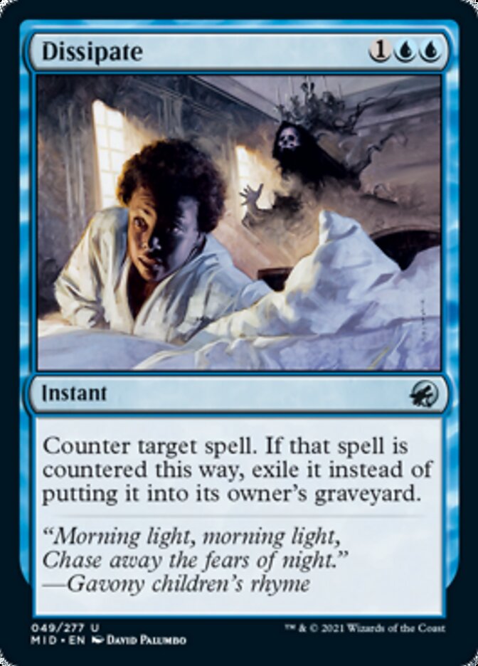 Dissipate [Innistrad: Midnight Hunt] | Dumpster Cat Games