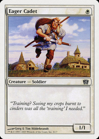 Eager Cadet [Eighth Edition] | Dumpster Cat Games