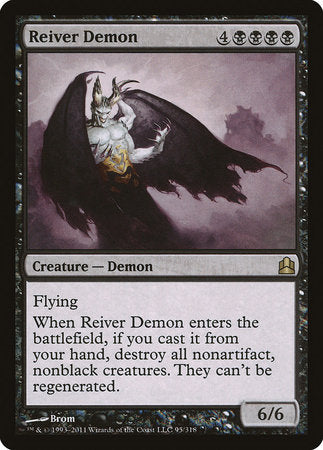 Reiver Demon [Commander 2011] | Dumpster Cat Games