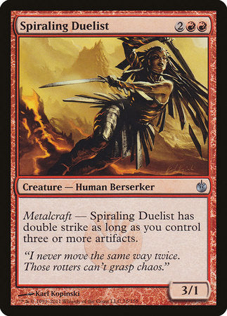 Spiraling Duelist [Mirrodin Besieged] | Dumpster Cat Games