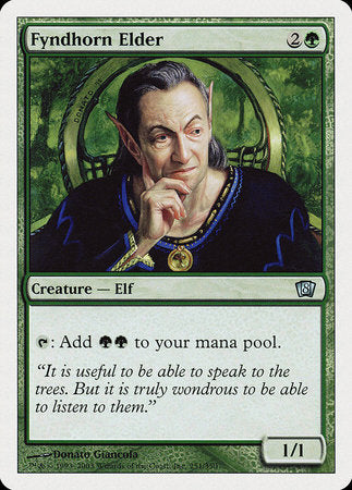 Fyndhorn Elder [Eighth Edition] | Dumpster Cat Games