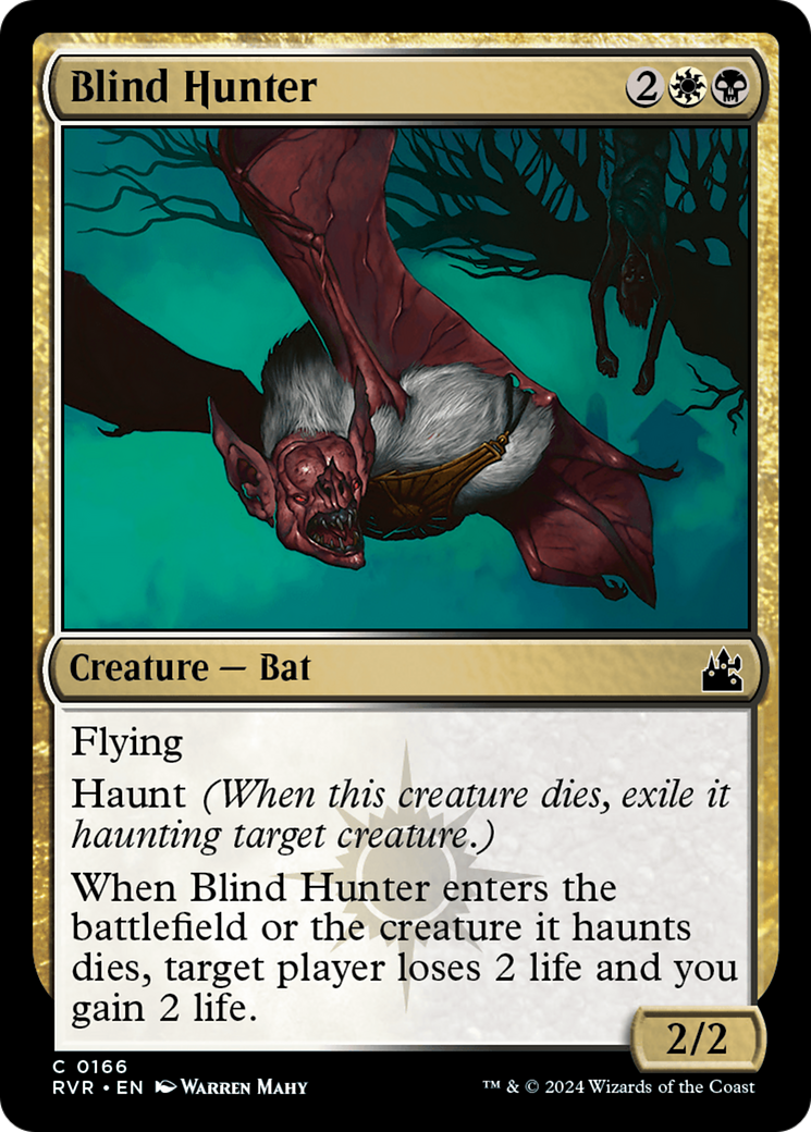 Blind Hunter [Ravnica Remastered] | Dumpster Cat Games