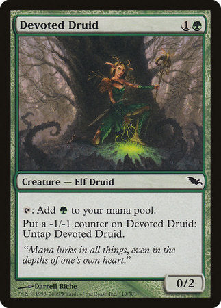 Devoted Druid [Shadowmoor] | Dumpster Cat Games