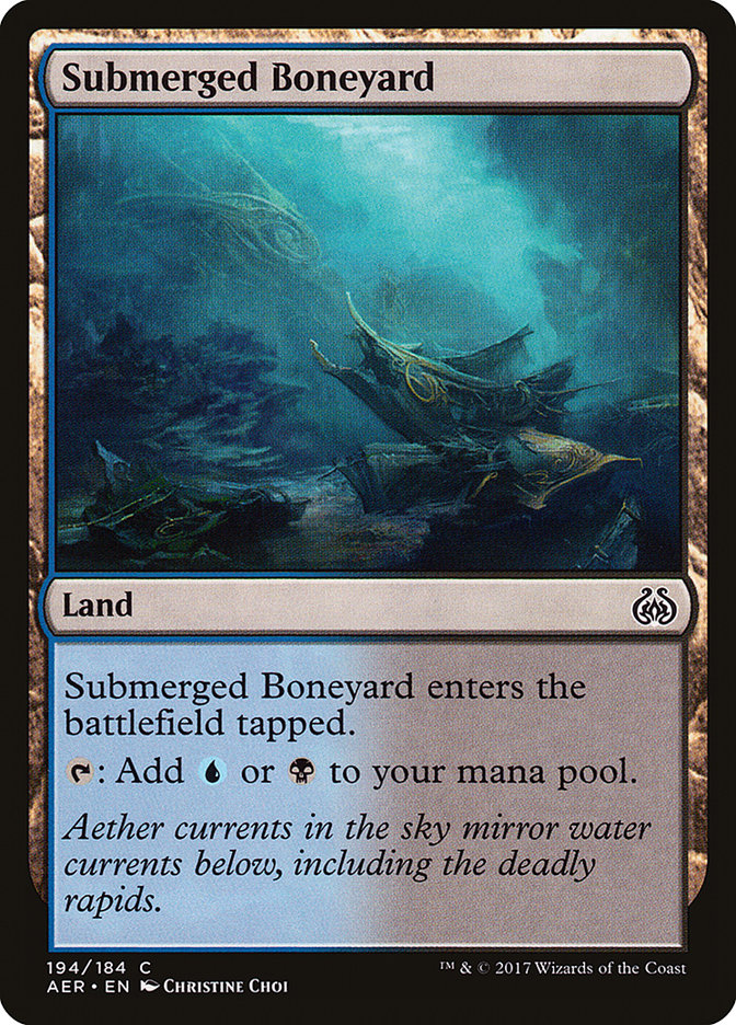 Submerged Boneyard [Aether Revolt] | Dumpster Cat Games