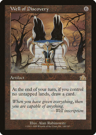 Well of Discovery [Prophecy] | Dumpster Cat Games