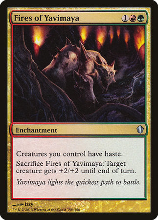 Fires of Yavimaya [Commander 2013] | Dumpster Cat Games
