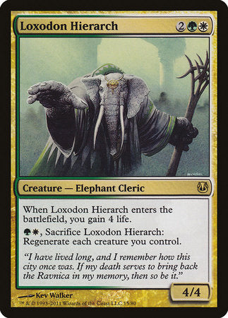 Loxodon Hierarch [Duel Decks: Ajani vs. Nicol Bolas] | Dumpster Cat Games