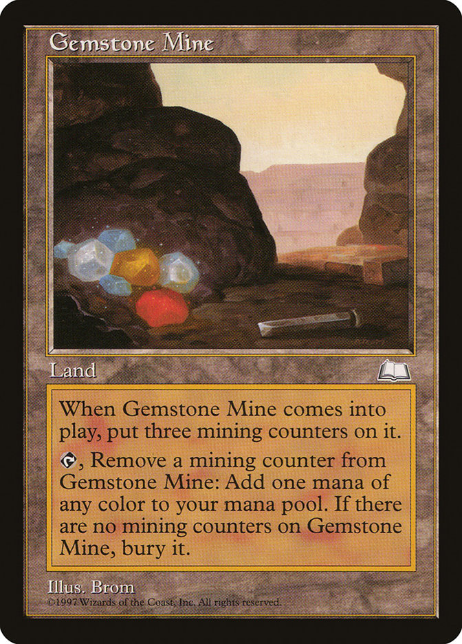 Gemstone Mine [Weatherlight] | Dumpster Cat Games