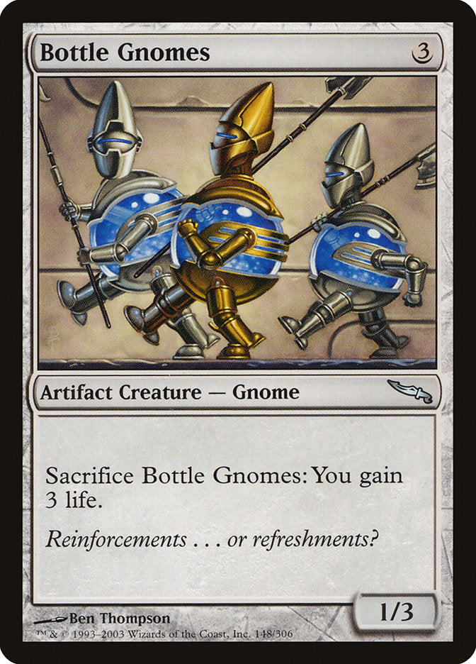 Bottle Gnomes [Mirrodin] | Dumpster Cat Games