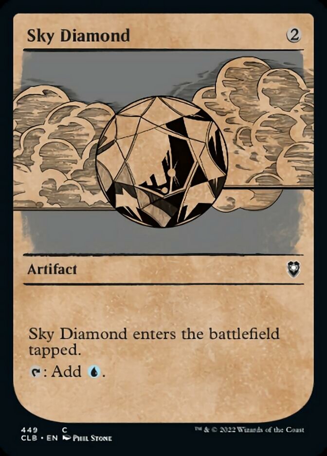 Sky Diamond (Showcase) [Commander Legends: Battle for Baldur's Gate] | Dumpster Cat Games