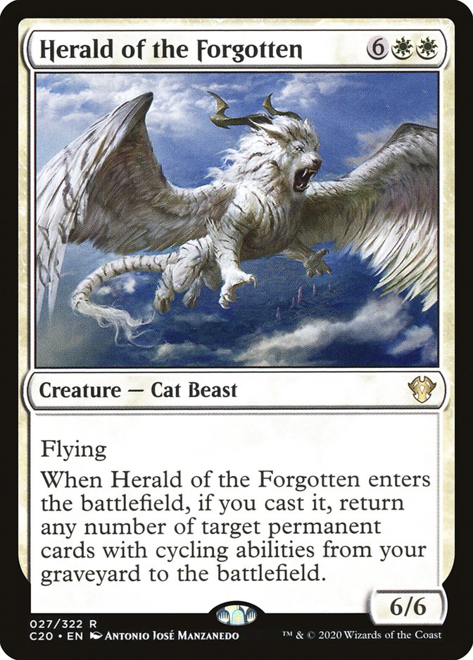 Herald of the Forgotten [Commander 2020] | Dumpster Cat Games