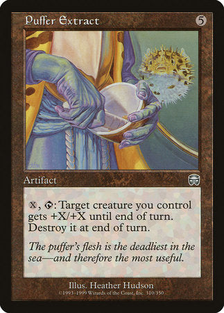 Puffer Extract [Mercadian Masques] | Dumpster Cat Games