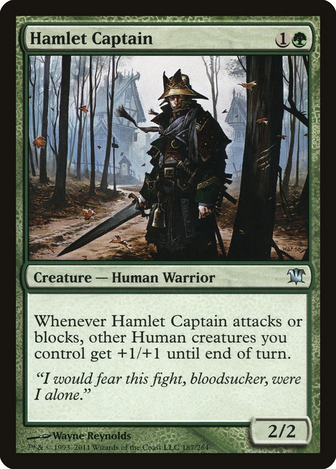 Hamlet Captain [Innistrad] | Dumpster Cat Games