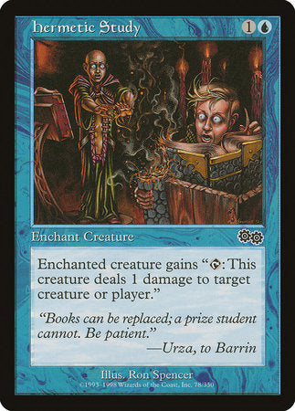 Hermetic Study [Urza's Saga] | Dumpster Cat Games