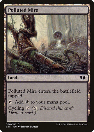 Polluted Mire [Commander 2015] | Dumpster Cat Games