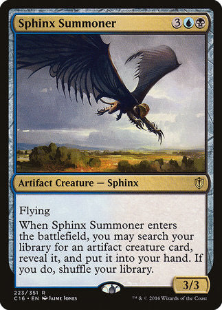 Sphinx Summoner [Commander 2016] | Dumpster Cat Games