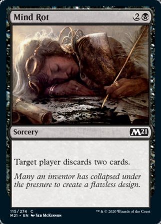 Mind Rot [Core Set 2021] | Dumpster Cat Games