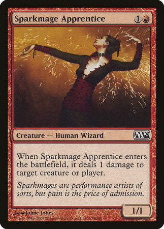 Sparkmage Apprentice [Magic 2010] | Dumpster Cat Games