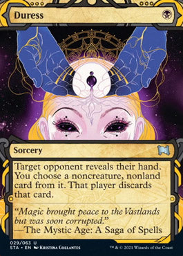 Duress (Etched Foil) [Strixhaven Mystical Archive] | Dumpster Cat Games