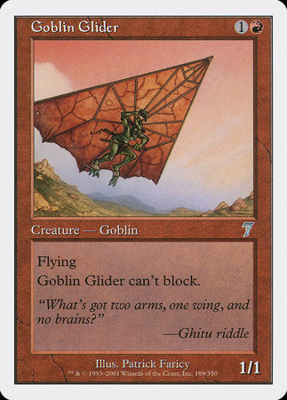 Goblin Glider [Seventh Edition] | Dumpster Cat Games