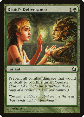 Druid's Deliverance [Return to Ravnica] | Dumpster Cat Games