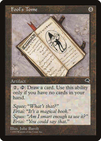 Fool's Tome [Tempest] | Dumpster Cat Games