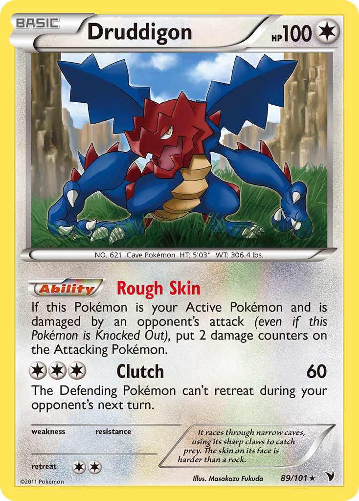 Druddigon (89/101) [Black & White: Noble Victories] | Dumpster Cat Games