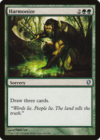 Harmonize [Commander 2013] | Dumpster Cat Games