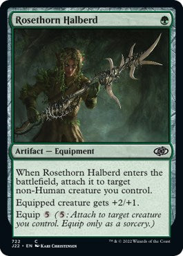 Rosethorn Halberd [Jumpstart 2022] | Dumpster Cat Games