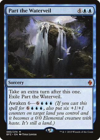 Part the Waterveil [Battle for Zendikar] | Dumpster Cat Games