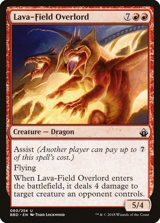 Lava-Field Overlord [Battlebond] | Dumpster Cat Games