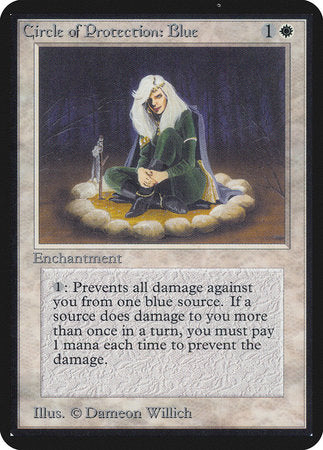 Circle of Protection: Blue [Limited Edition Alpha] | Dumpster Cat Games