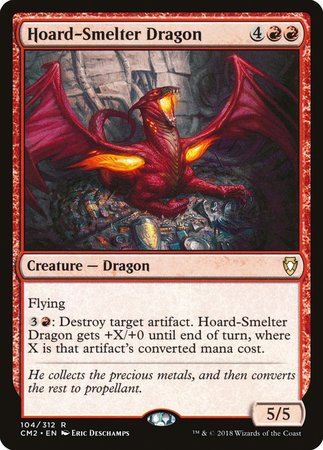 Hoard-Smelter Dragon [Commander Anthology Volume II] | Dumpster Cat Games
