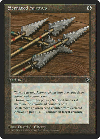 Serrated Arrows [Homelands] | Dumpster Cat Games