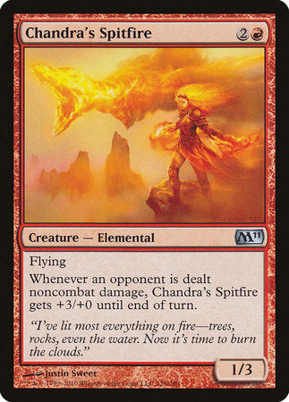 Chandra's Spitfire [Magic 2011] | Dumpster Cat Games