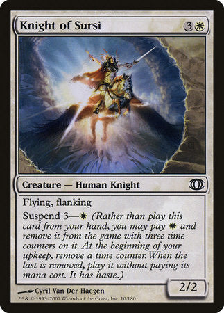 Knight of Sursi [Future Sight] | Dumpster Cat Games