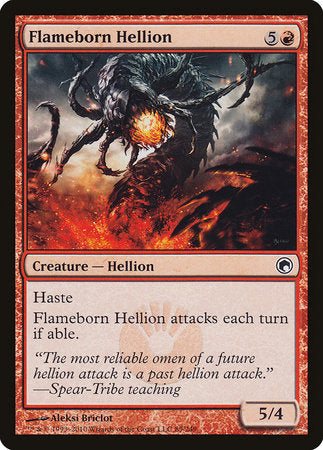 Flameborn Hellion [Scars of Mirrodin] | Dumpster Cat Games