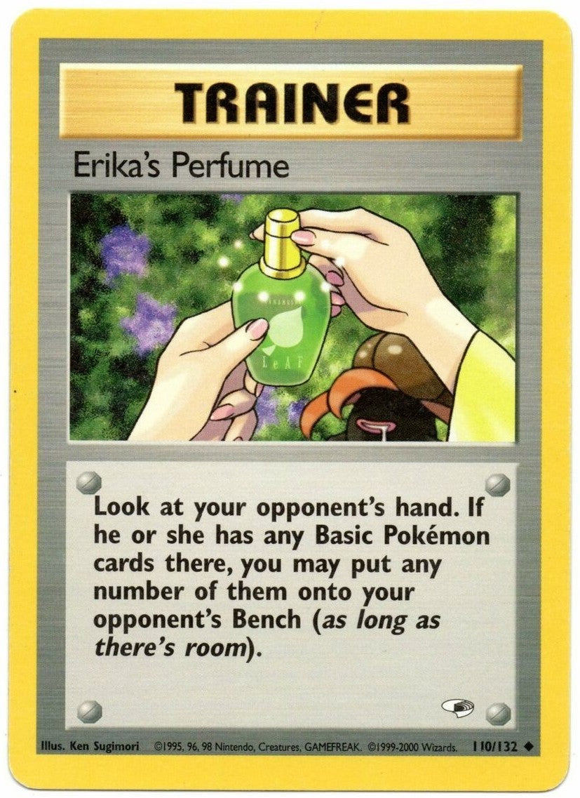 Erika's Perfume (110/132) [Gym Heroes Unlimited] | Dumpster Cat Games