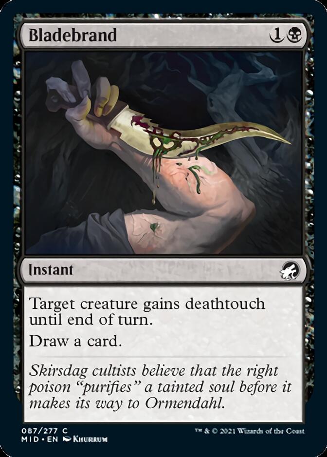 Bladebrand [Innistrad: Midnight Hunt] | Dumpster Cat Games