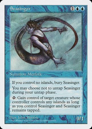Seasinger [Fifth Edition] | Dumpster Cat Games
