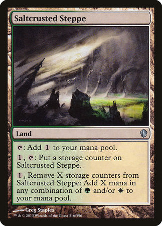 Saltcrusted Steppe [Commander 2013] | Dumpster Cat Games