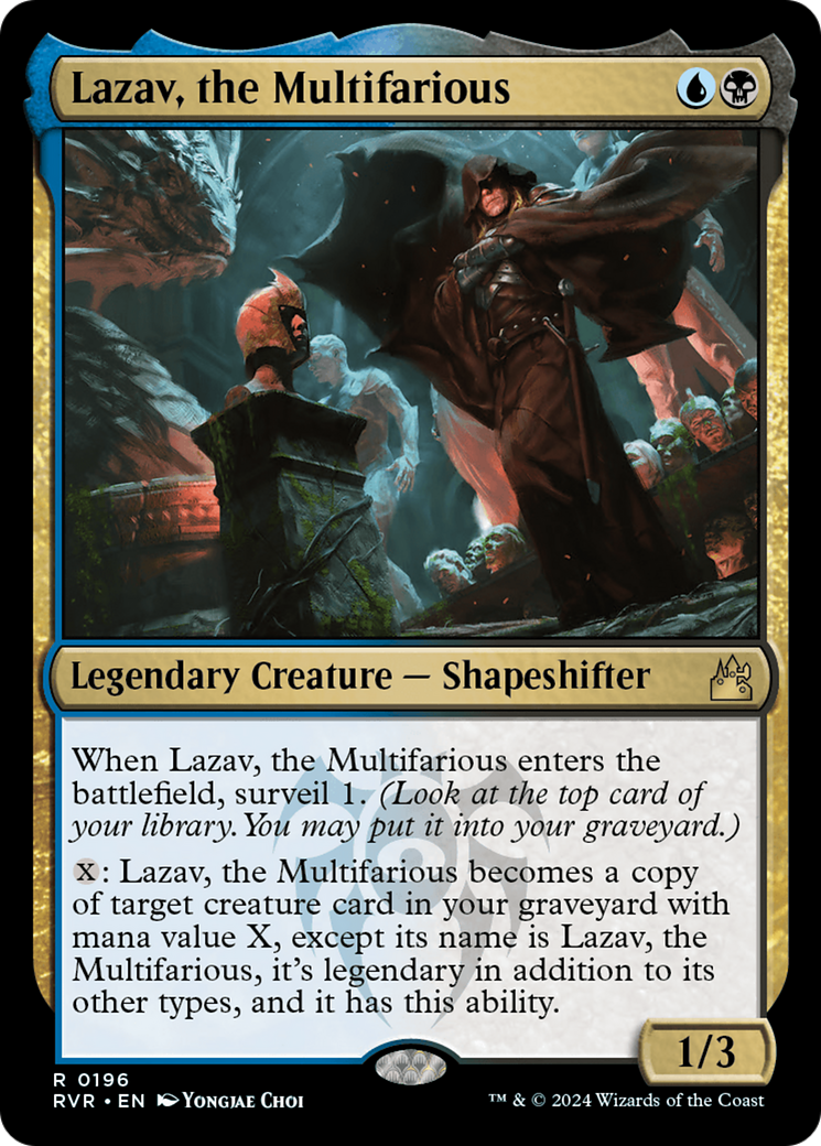 Lazav, the Multifarious [Ravnica Remastered] | Dumpster Cat Games
