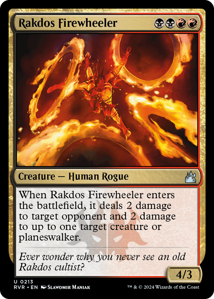 Rakdos Firewheeler [Ravnica Remastered] | Dumpster Cat Games