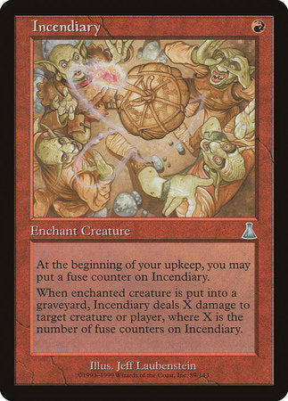 Incendiary [Urza's Destiny] | Dumpster Cat Games