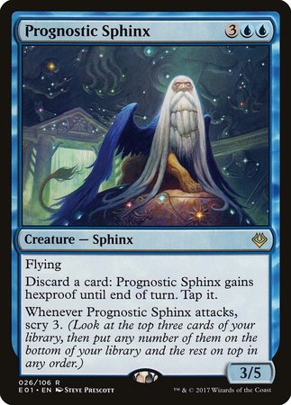 Prognostic Sphinx [Archenemy: Nicol Bolas] | Dumpster Cat Games