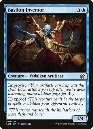 Bastion Inventor [Aether Revolt] | Dumpster Cat Games
