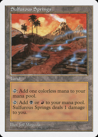 Sulfurous Springs [Fifth Edition] | Dumpster Cat Games