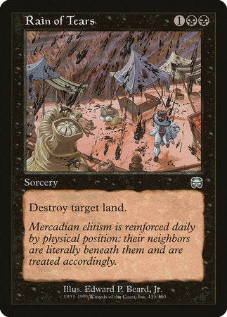Rain of Tears [Mercadian Masques] | Dumpster Cat Games