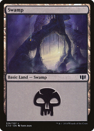 Swamp (326) [Commander 2014] | Dumpster Cat Games